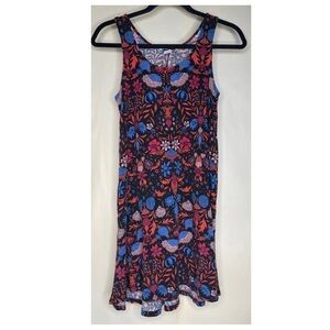 H&M Floral Sleeveless Tank Dress Sz XS